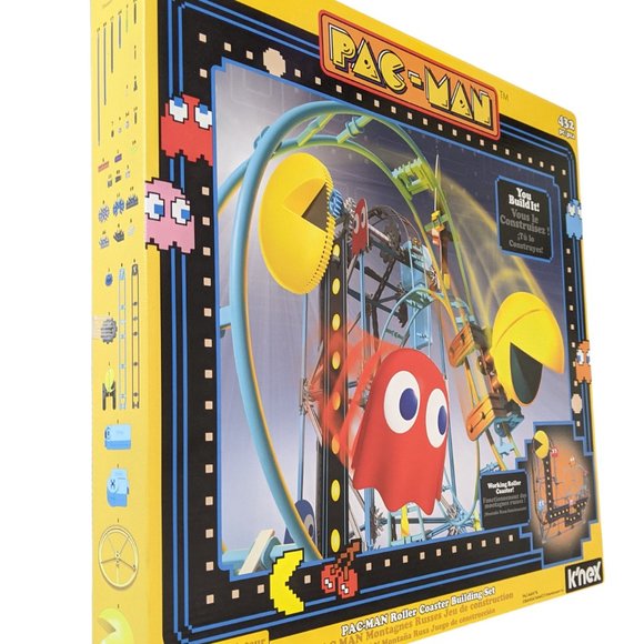 K'NEX PAC-MAN Roller Coaster Building Set - Picture 2 of 4